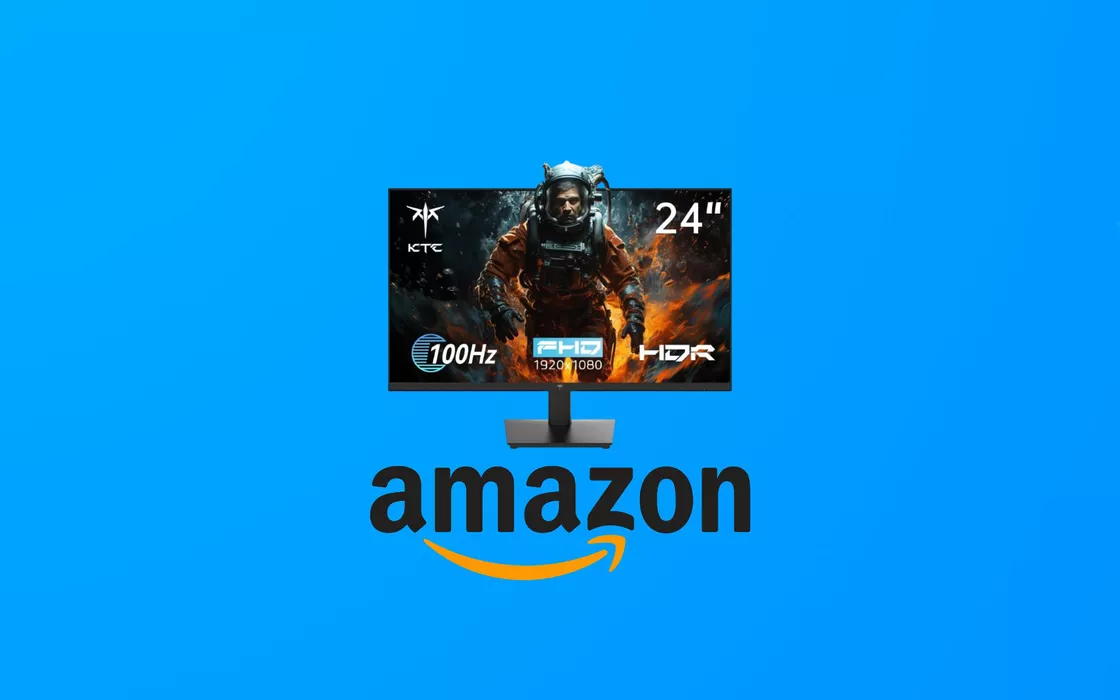 Monitor da gaming a soli 99,99 € su Amazon, la bomba di Natale