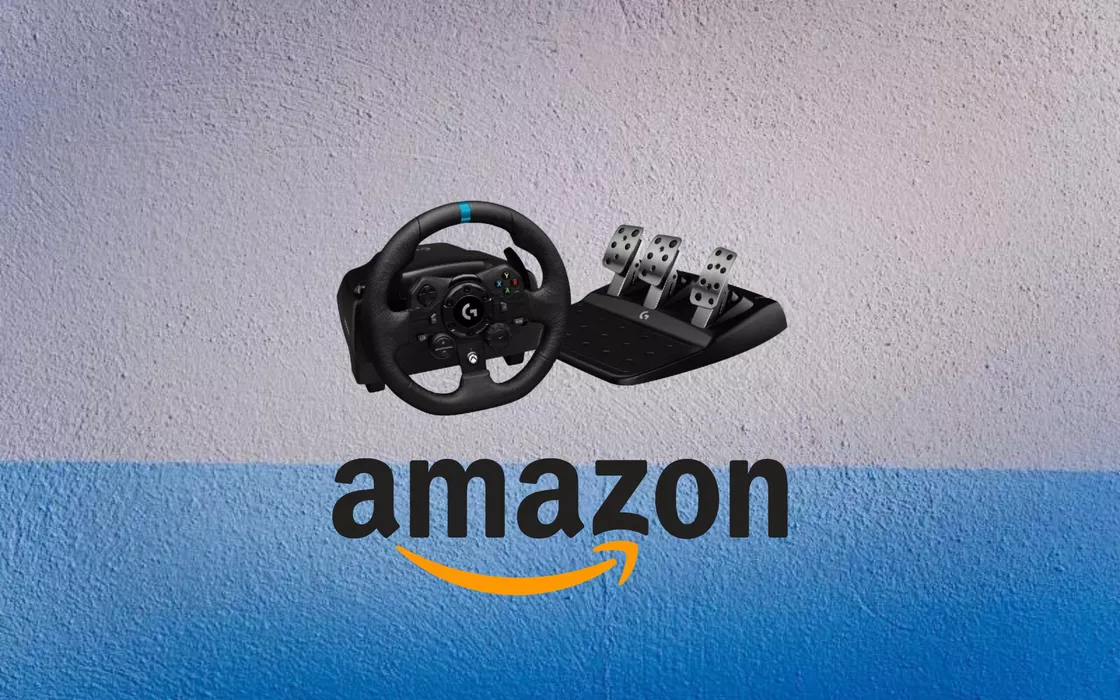 Volante da corsa Logitech per Xbox e PC, costa 150 € in meno su Amazon