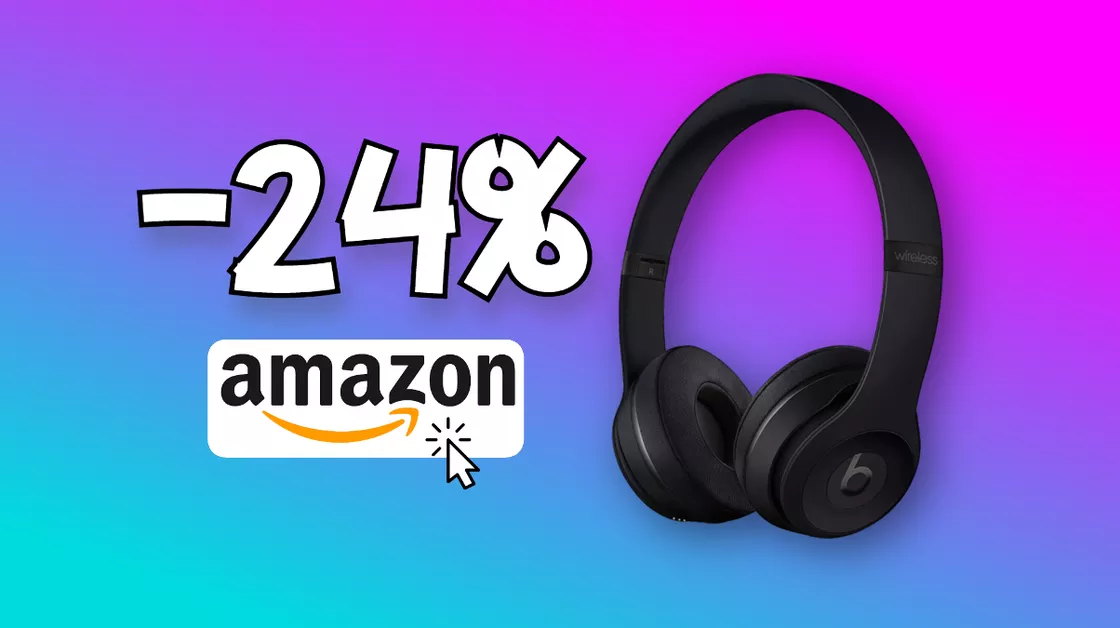 Amazon SCONTA del 24% le ottime Beats Solo3 Wireless