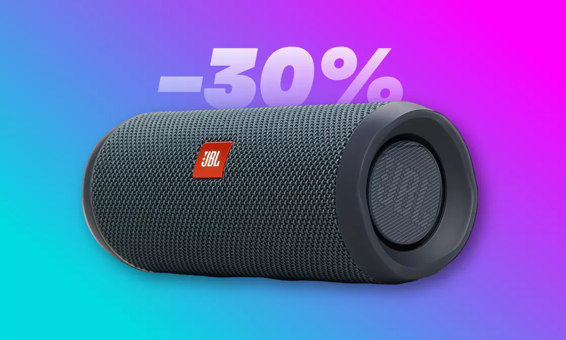 JBL Flip Essential 2 in OFFERTA su Amazon: -30% sullo speaker Bluetooth