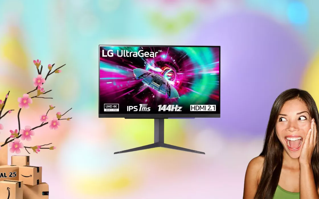 Il monitor LG 4K da 27