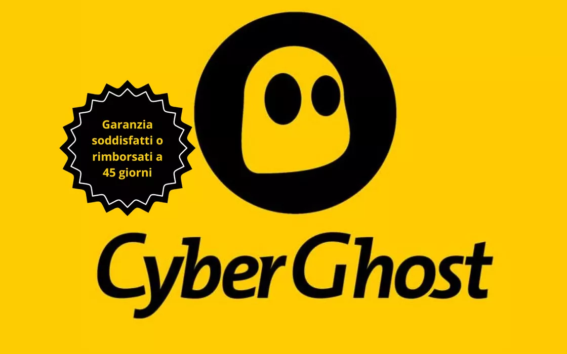 CyberGhost: solo 2,19 Euro al mese e garanzia soddisfatti o rimborsati a 45 giorni