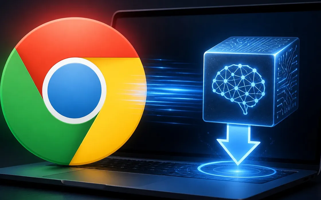 Google Chrome installa un modello AI locale da 4 GB senza avvisare?