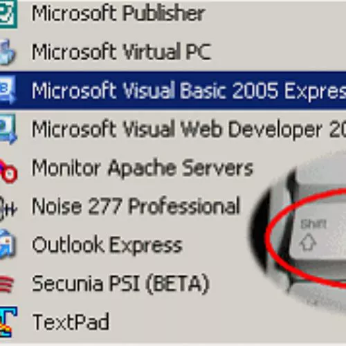 Windows XP: Eseguire contemporaneamente più applicazioni dal menù Programmi
