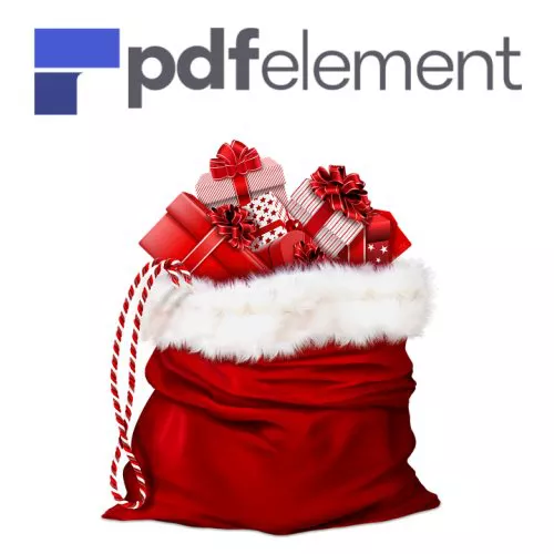 Fino a Natale provate a vincere PDFelement, uno dei migliori programmi per modificare PDF