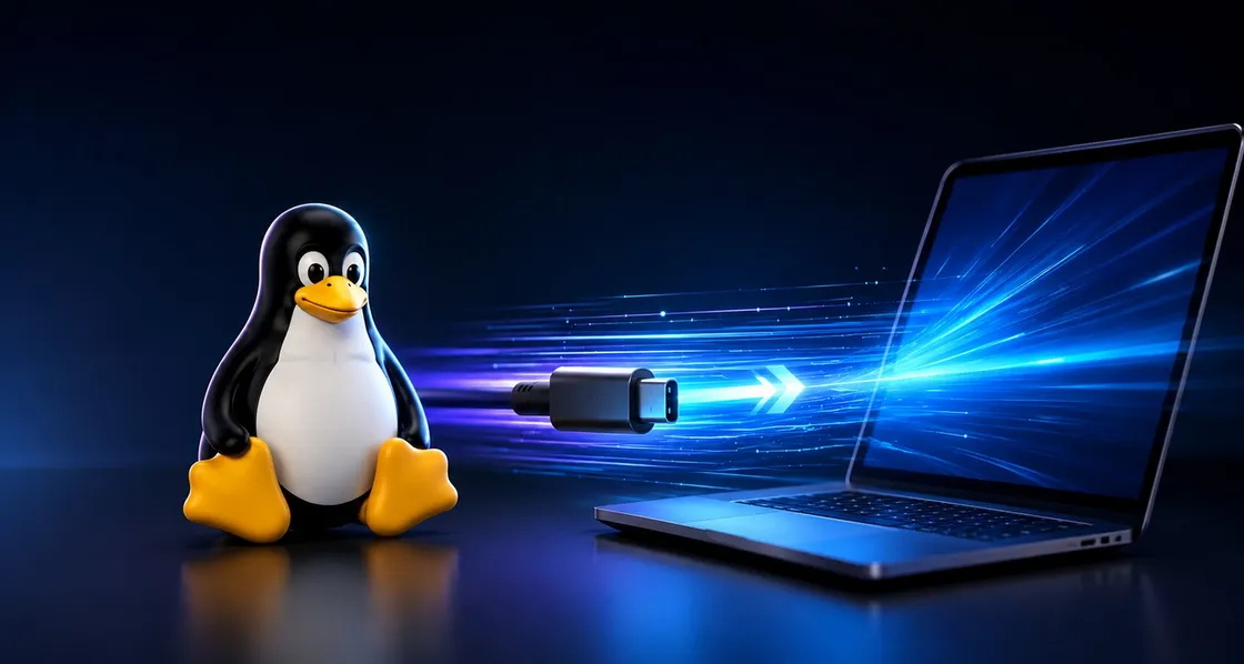Linux 7.2 accelera i trasferimenti dati tra sistemi grazie a USB4STREAM
