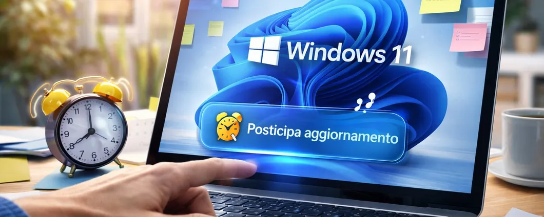 Microsoft conferma la possibilità di rinviare gli aggiornamenti di Windows 11