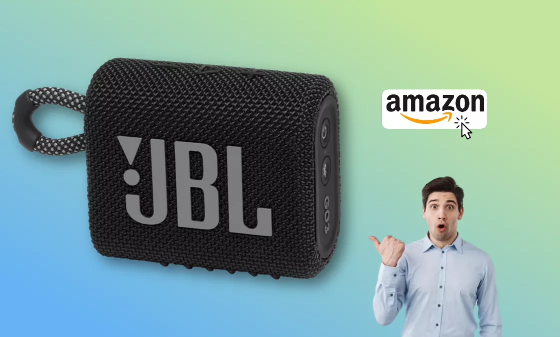 JBL GO 3 in promo su Amazon: musica ovunque per il Back to School
