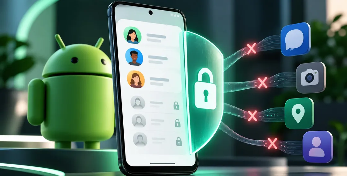 Android 18 limita l'accesso ai contatti: cosa cambia per le applicazioni