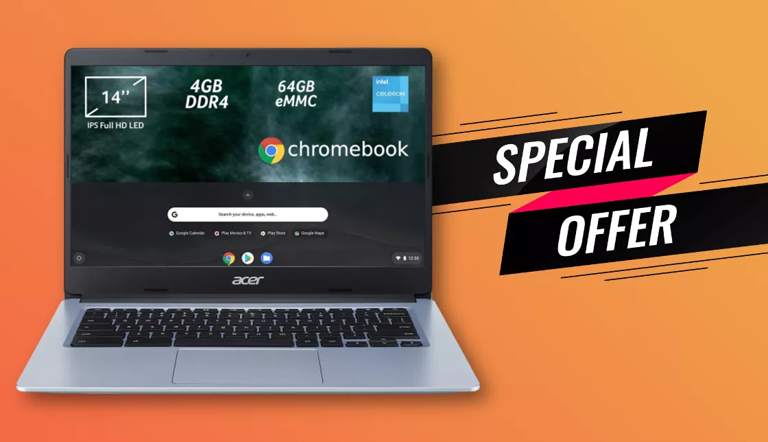 Chromebook Acer con display 14