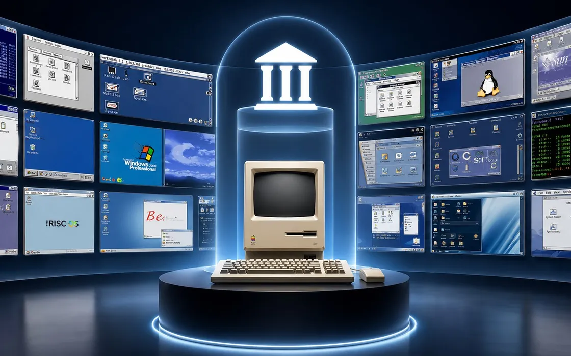 Un museo virtuale raccoglie oltre 1700 sistemi operativi storici