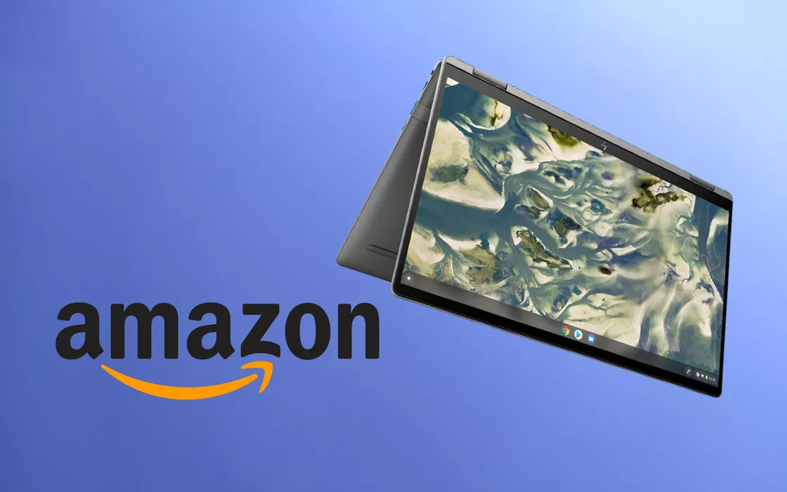 HP Chromebook x360 touch screen in super promo su Amazon (-25%)