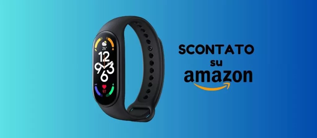 Oggi su Amazon lo Xiaomi Smart Band 7 è IN OFFERTA!