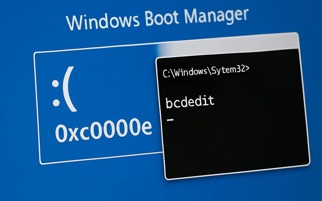 BCDEdit: il comando nascosto di Windows che fa sparire l'errore 0xc00000e in pochi secondi