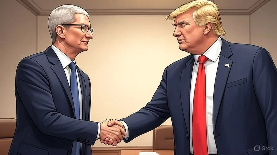 Apple sta cambiando la sua AI: ora è pro Trump