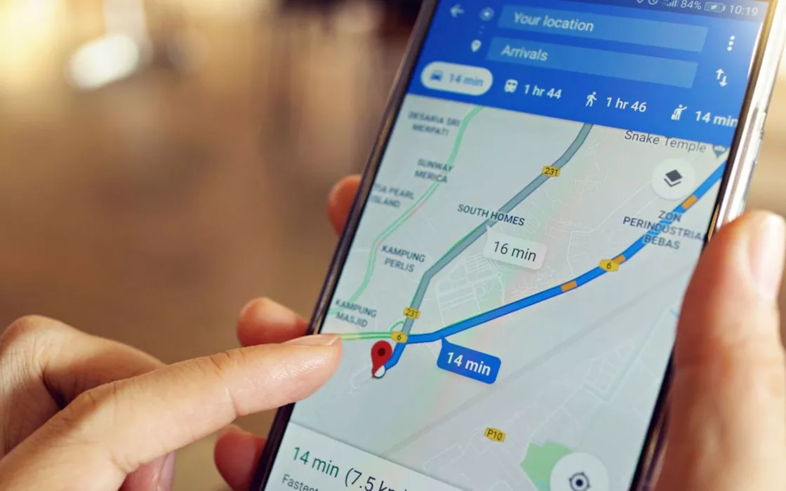 Google Maps, l'aggiornamento per raggiungere più facilmente i punti d'interesse