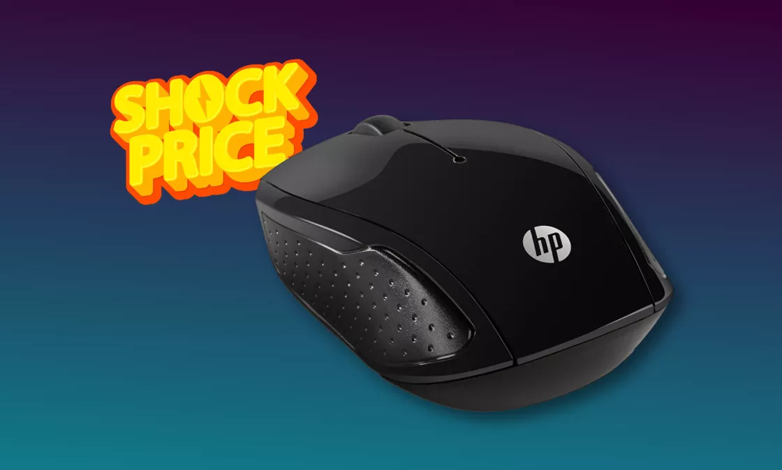 Massimo comfort e prezzo irrisorio per il mouse HP 200 (-39%)