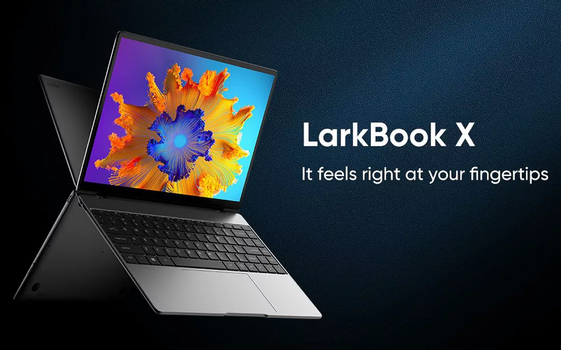 LarkBook X, un notebook con schermo touch 2K pronto per Windows 11