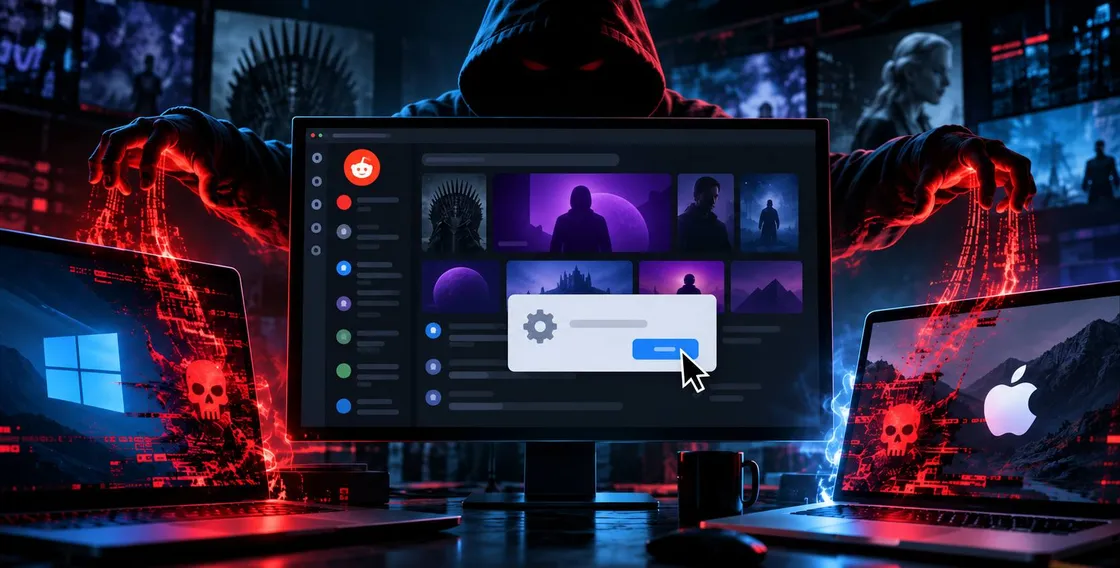 Hacker violano HBO Max su Reddit e usano ClickFix per infettare Windows e Mac