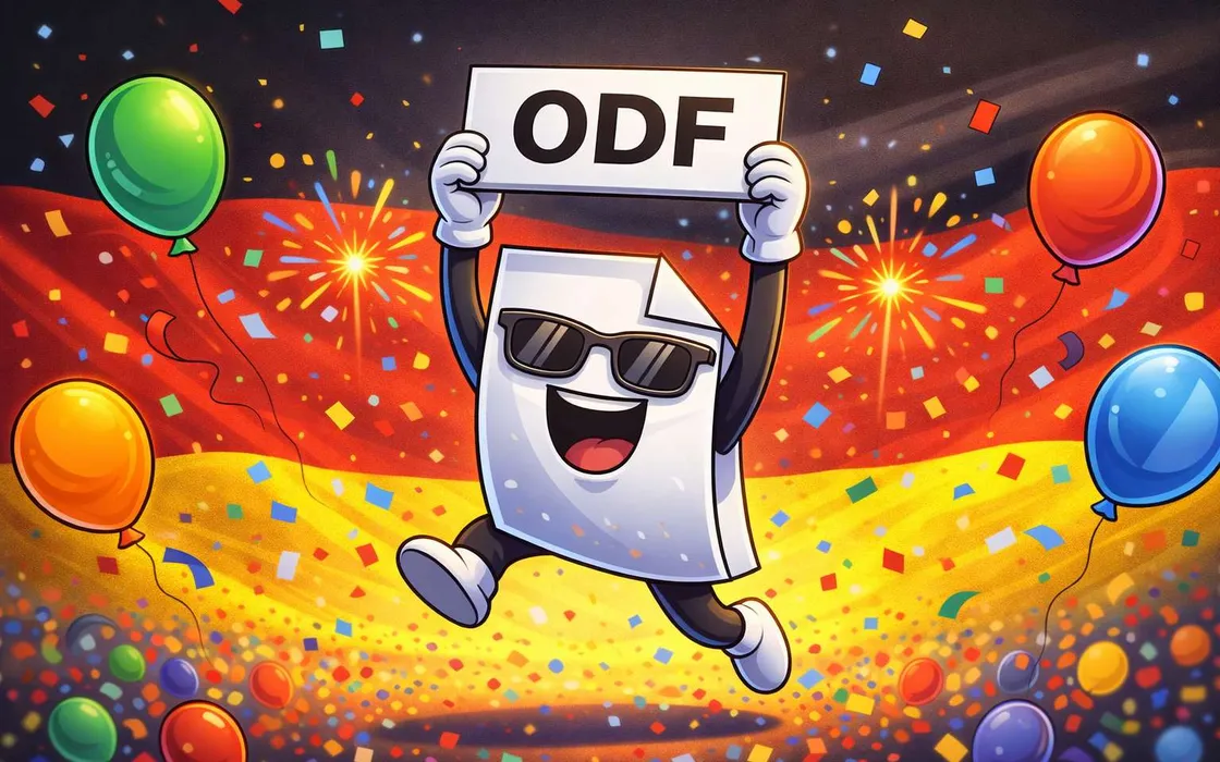 Germania impone formato ODF per rafforzare l’indipendenza digitale