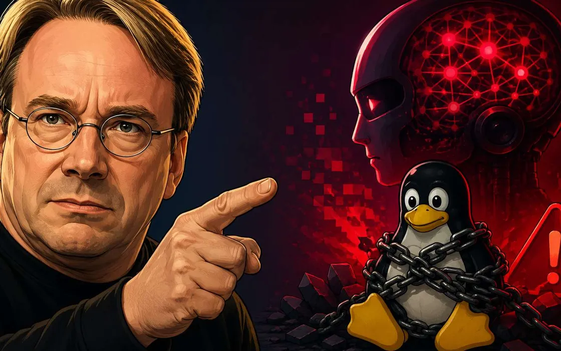 Linus Torvalds accusa l'AI di rendere ingestibile la sicurezza Linux