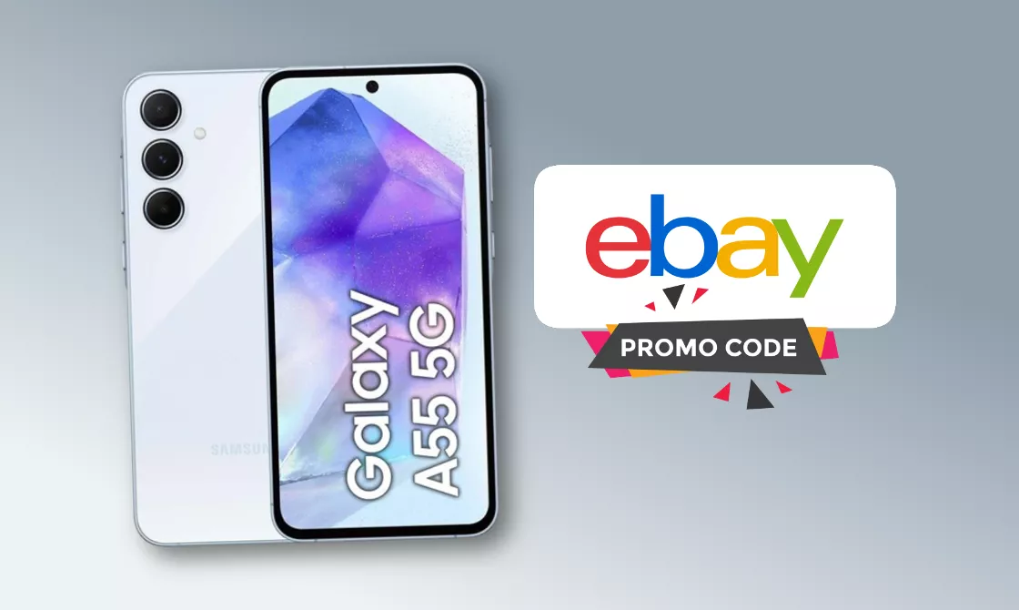 Samsung Galaxy A55 256GB ad un prezzo MAI VISTO su eBay