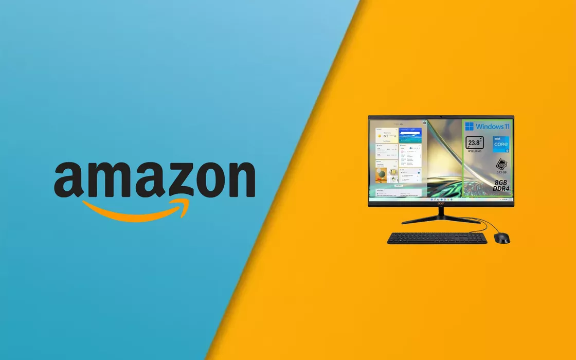 Compra su Amazon l'Acer Aspire All-in-One con i5, costa il 10% in meno