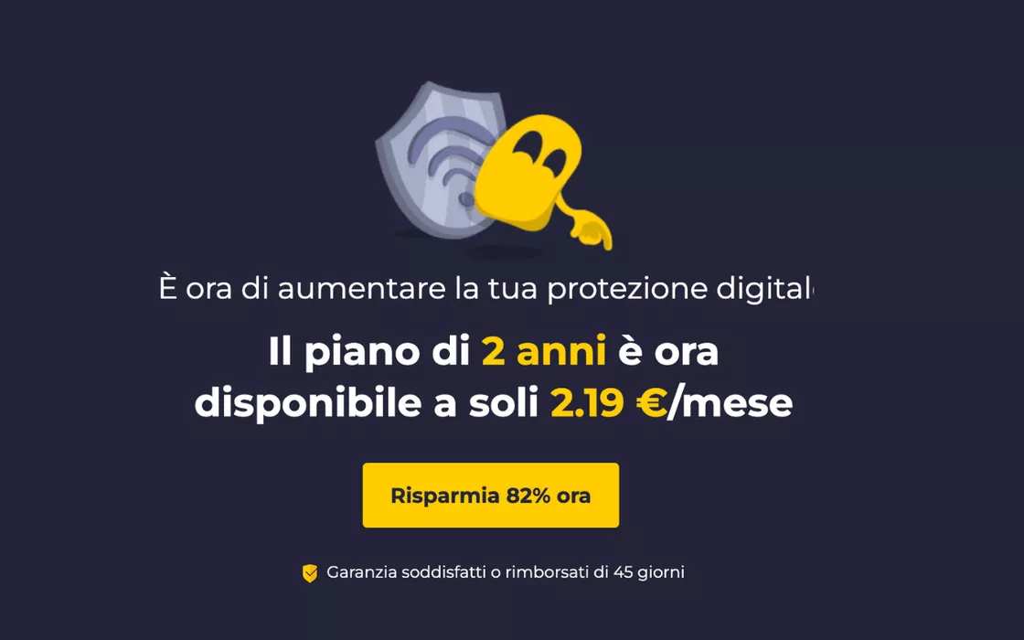 CyberGhost: vpn per 2 anni a 2,19 Euro al mese con 2 mesi gratis