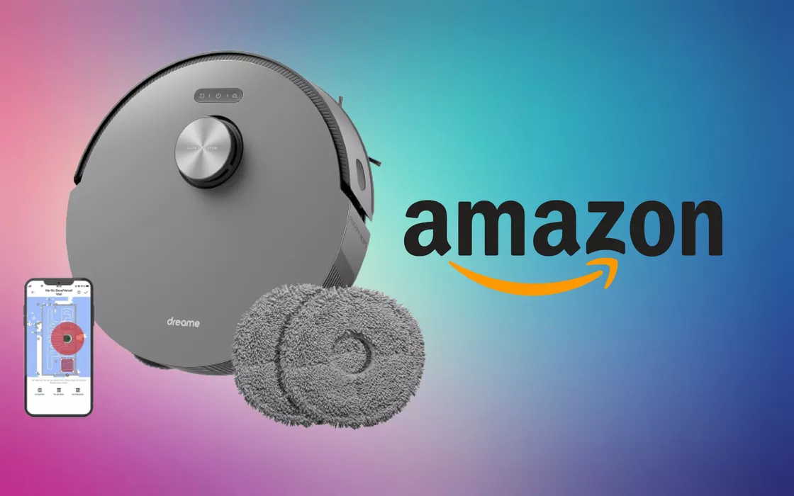 Robot aspirapolvere Dreame L10s Pro, prezzo folle su Amazon