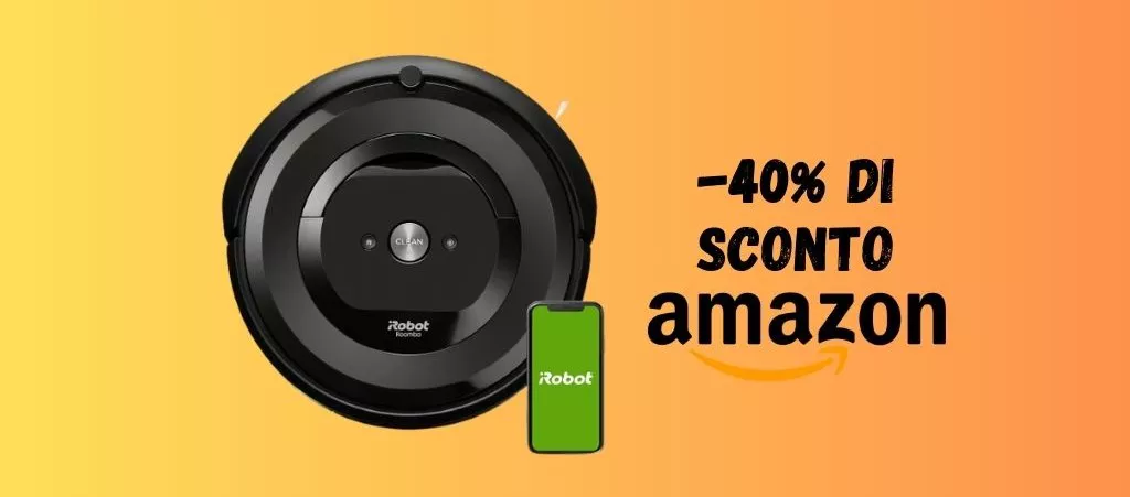 BLACK FRIDAY: iRobot Roomba scontato del 40% su Amazon!