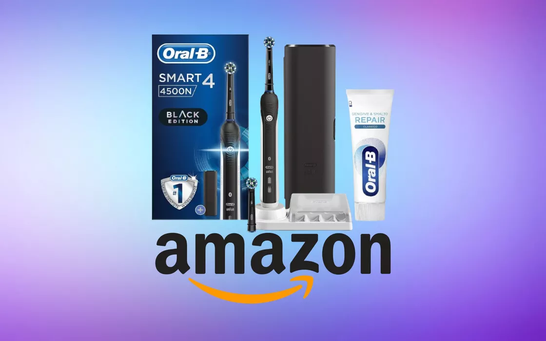 Spazzolino Oral-B Smart 4 4500 in sconto con più regali su Amazon