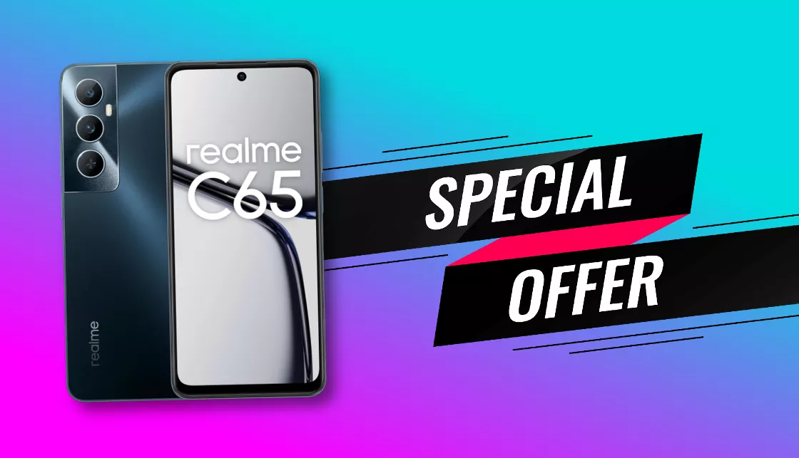 Realme c65, lo smartphone che costa POCO e offre TANTO (-23%)