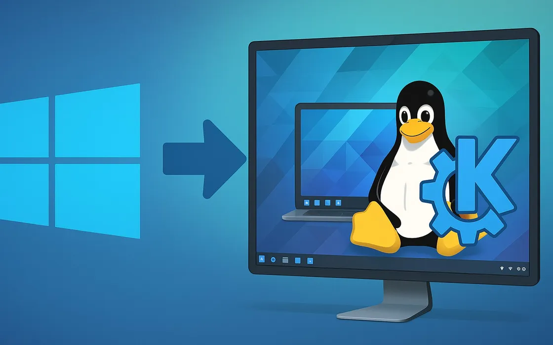 Windows 10: la fine è vicina. KDE accoglie gli esuli su Linux