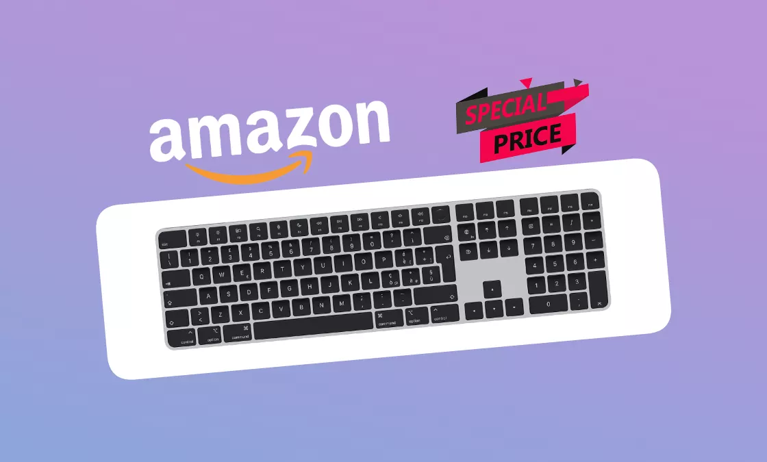 Magic Keyboard con Touch ID e tastierino numerico: scopri la PROMO Amazon