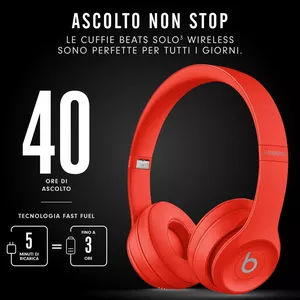 Beats Solo3 Wireless - Red