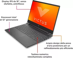 HP Victus - Notebook gaming - Specs