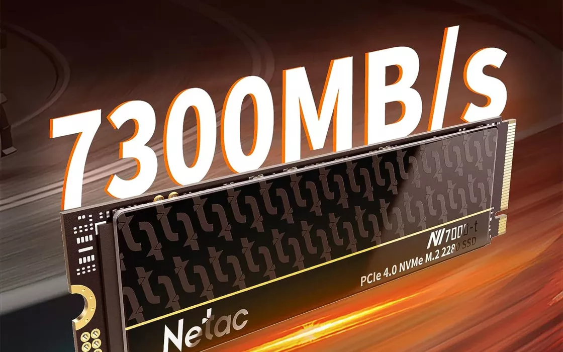 SSD Netac da 2 TB con fattore di forma M.2: sconto del 15% + COUPON del 20% su Amazon