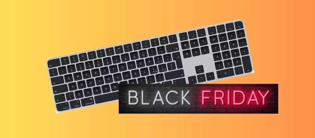 Black Friday 2023: tastiera Apple Magic ORA IN PROMO su Amazon!