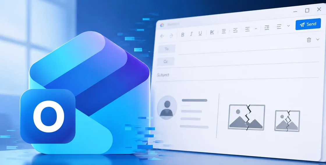 Outlook classico rompe le immagini nelle firme dopo l'update di agosto