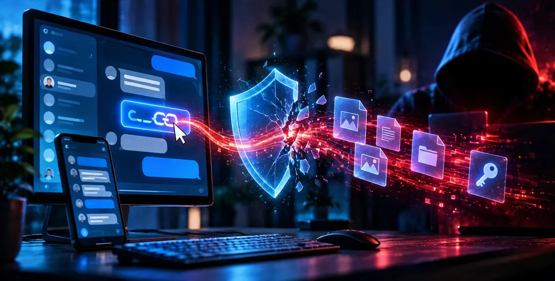Telegram Desktop, basta un clic per rubare file dal PC: aggiornate subito