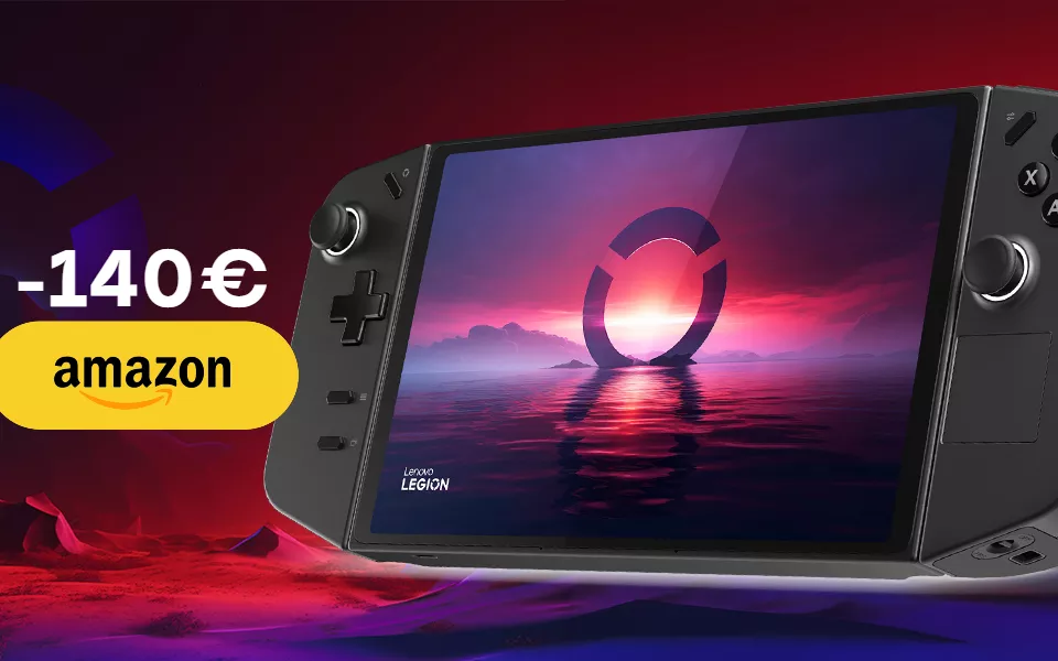 Lenovo Legion Go con Z1 Extreme: la console portatile è scontata di 140€