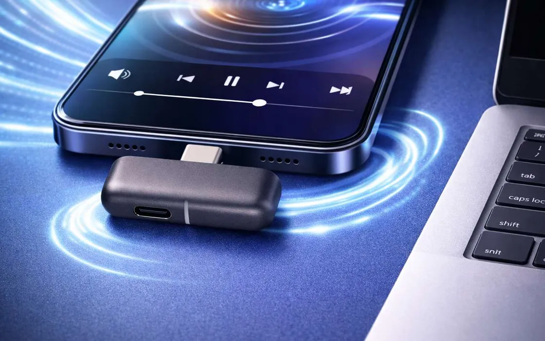 Questo gadget USB-C migliora l’audio wireless di smartphone e laptop
