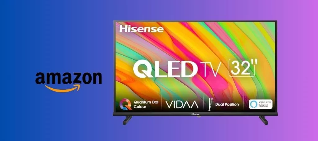 Tv Hisense QLED è tuo su Amazon a MENO di 250 euro!