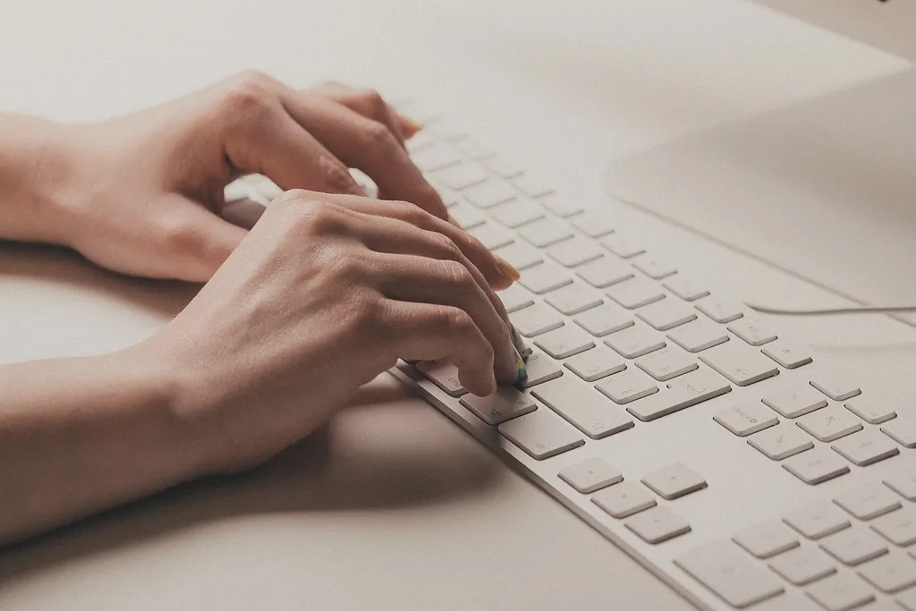 Digitazione su tastiera