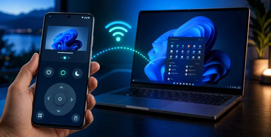Windows 11, Android diventa il telecomando del PC anche a distanza