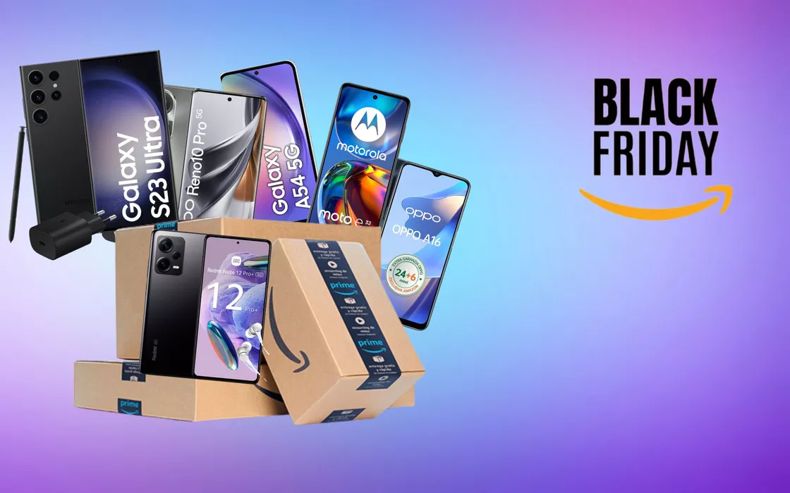 Black Friday 2023: gli smartphone da acquistare su Amazon