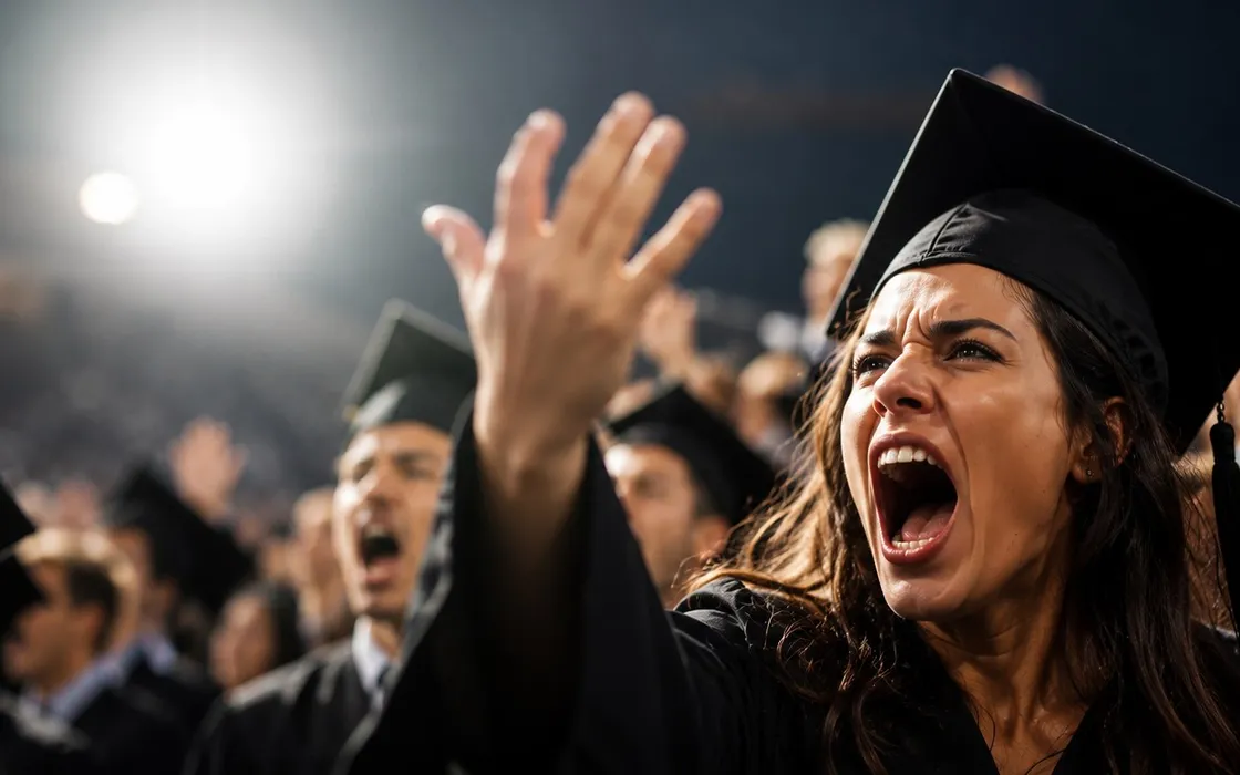 AI nuova rivoluzione industriale? Fischi e urla interrompono la cerimonia di laurea