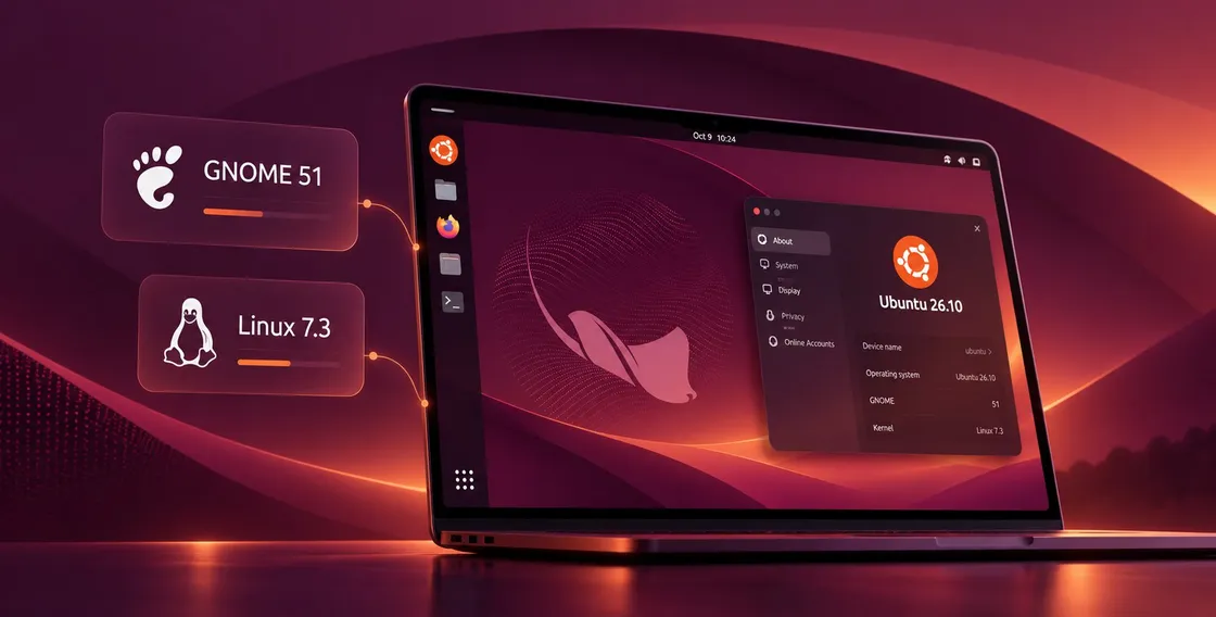 Ubuntu 26.10 è qui: tutte le novità, da GNOME 51 a Linux 7.3