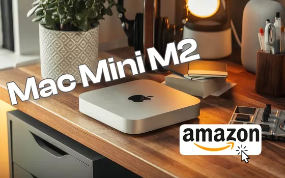 Mac Mini M2 con 512GB d'archiviazione: oggi RISPARMI quasi 200€