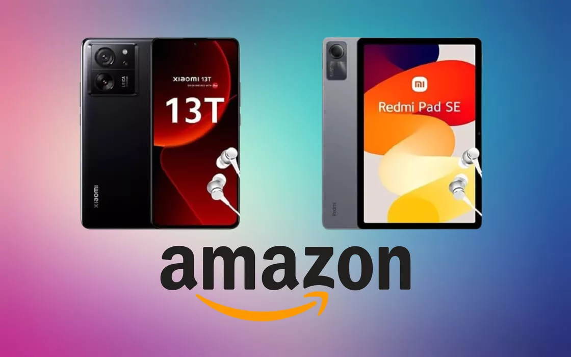 Xiaomi 13T arriva su Amazon in coppia con il tablet Redmi Pad SE